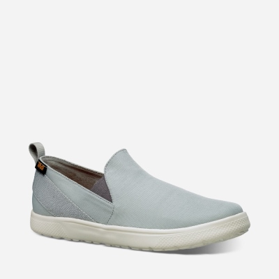 Teva Voya Slip On Men's Grey Slip Ons CA94815 Canada Sale